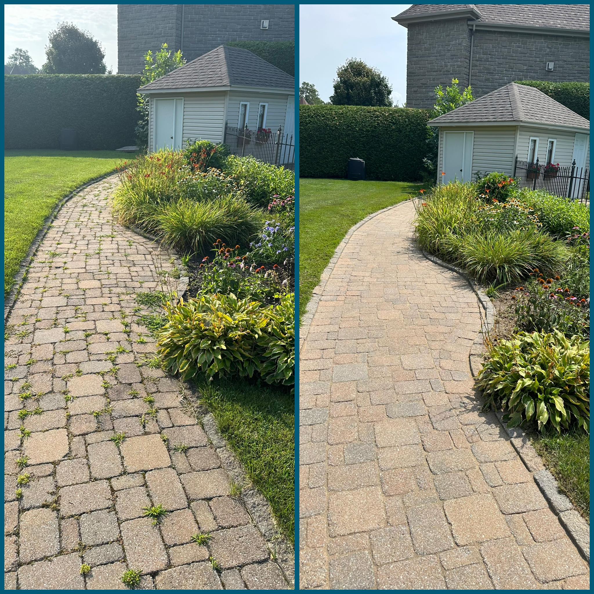 Pressure washing and resanding project in Ottawa