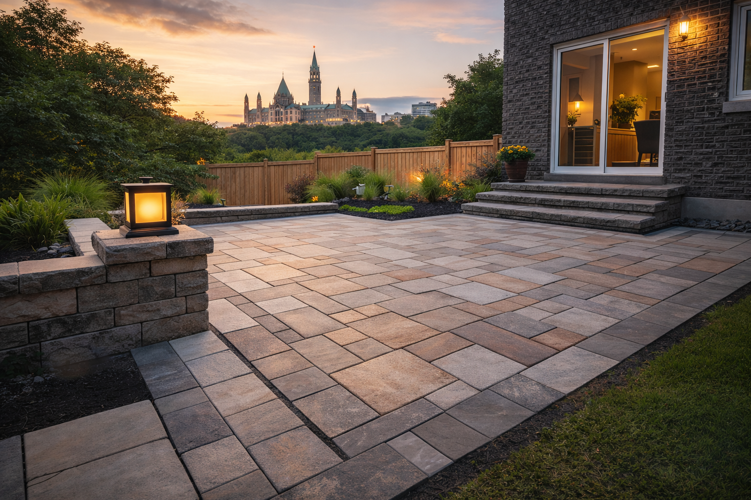 Recent interlock project in Ottawa